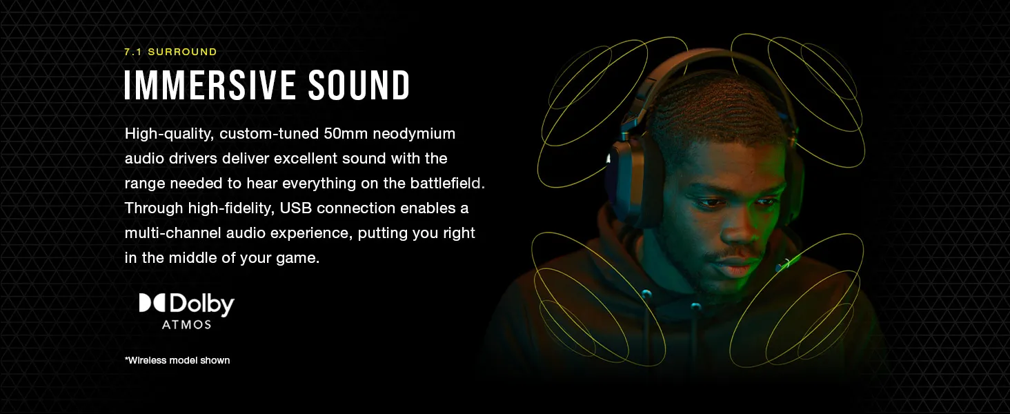 Corsair HS80 RGB USB Wired Gaming Headset overview 3