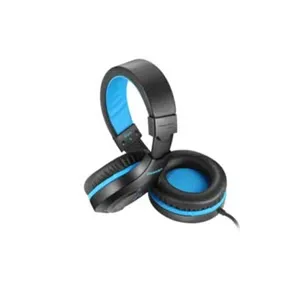 Cosmic Byte Blazar Wired Over-Ear Headphone with mic for PC, Mobiles, PS5, PS4, Xbox One, Tablets - Blue overview 3