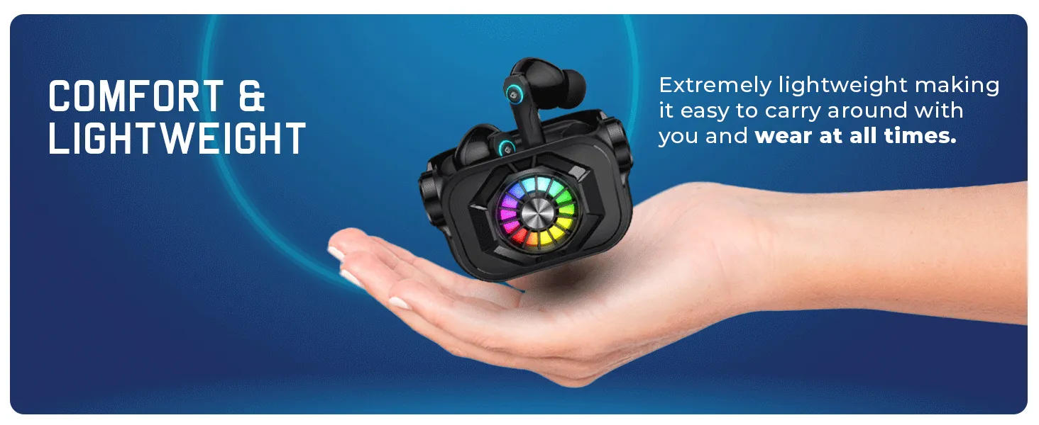 Cosmic Byte CosmoBuds X50 TWS Earbuds (Black) overview 10