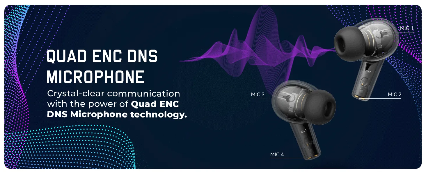 Cosmic Byte CosmoBuds X50 TWS Earbuds (Red) overview 4