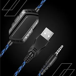 Cosmic Byte GS430 Gaming wired over ear Headphone with mic - Black overview 5