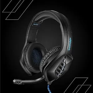 Cosmic Byte GS430 Gaming wired over ear Headphone with mic - Black overview 7