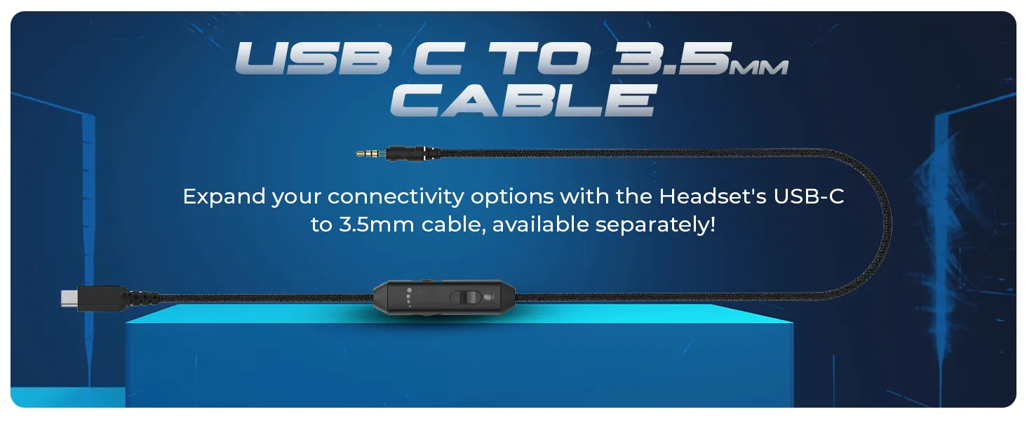 Cosmic Byte Inferno 2.4Ghz Wireless + Bluetooth + Wired Headphone (Black) overview 10