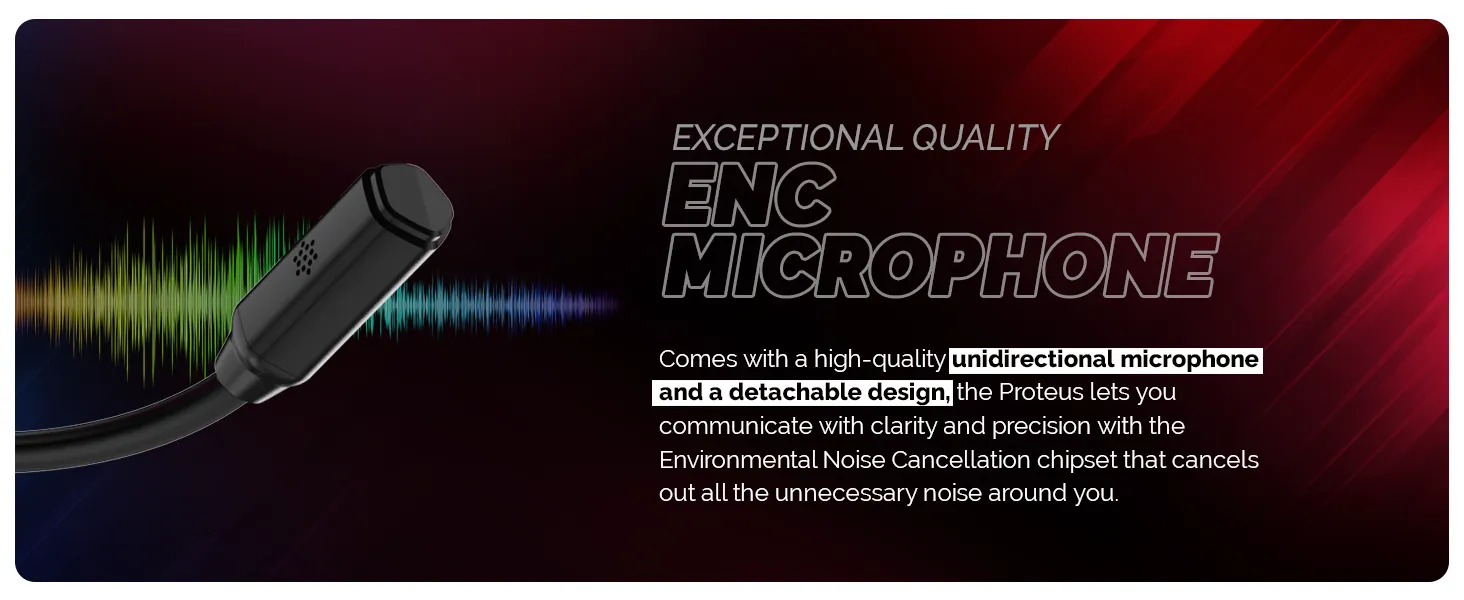 Cosmic Byte Proteus Headset Dual Input USB and 3.5mm, 7.1 Surround Sound, RGB LED, ENC Microphone, Memory Foam Earcushions, Windows Software (Black) overview 9