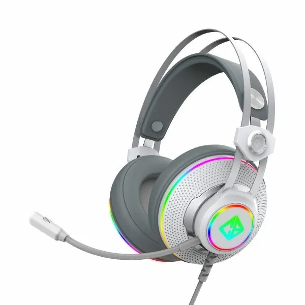 Cosmic Byte Proteus Headset Dual Input USB and 3.5mm, 7.1 Surround Sound, RGB LED, ENC Microphone, Memory Foam Earcushions, Windows Software (Black)