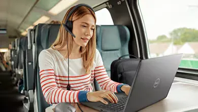 Dell WH3024 Wired Headset Black overview 2