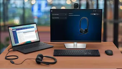 Dell WH3024 Wired Headset Black overview 6
