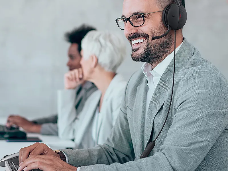 Dell WH5024 Pro Wired Active Noise Cancelling Headset overview 3