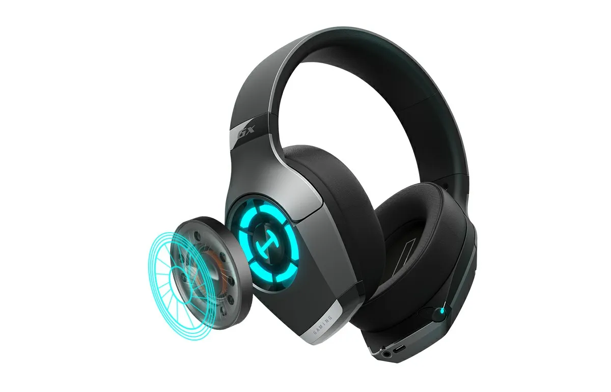 EDIFIER GX Hi-Res Gaming Headset (Red) overview 2