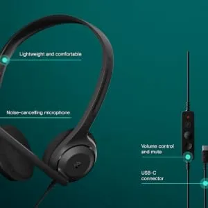 EPOS C1 High-Fidelity USB-C Wired On Ear Headset overview 1