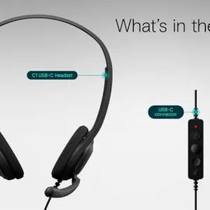 EPOS C1 High-Fidelity USB-C Wired On Ear Headset overview 4