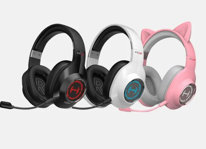 Edifier G2 II 7.1 Surround Sound Gaming Headphones (Black) overview 1