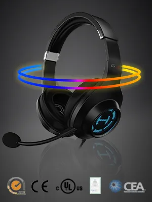 Edifier G2 II 7.1 Surround Sound Gaming Headphones (Black) overview 3