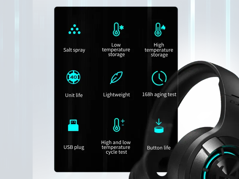 Edifier Hecate G30 II 7.1 Virtual Surround Sound Gaming Headphones With Mic (Black) overview 15