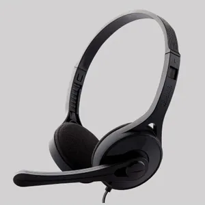 Edifier K550 On-Ear Wired Headphones with Microphone (Black) overview 2