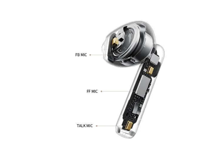 Edifier W320TN Adaptive Active Noise Cancelling TWS Earbuds (Gray) overview 2