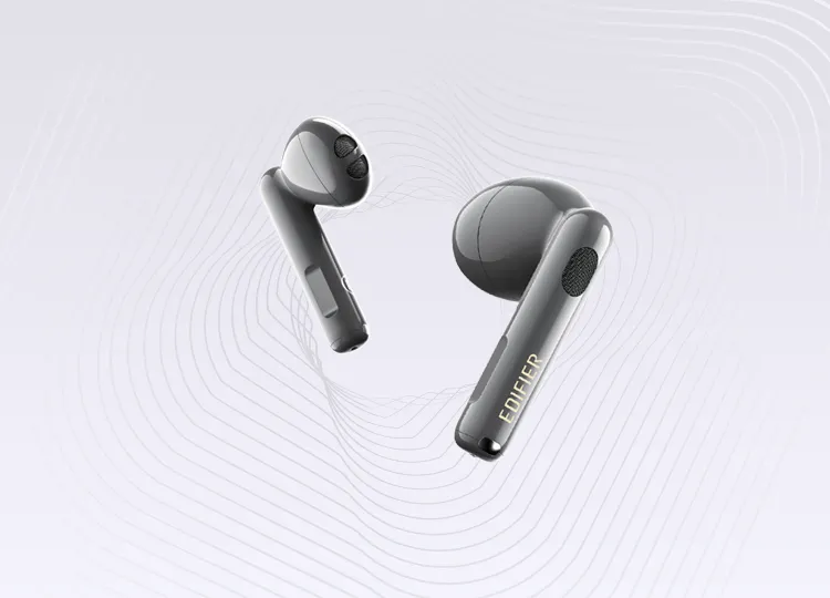 Edifier W320TN Adaptive Active Noise Cancelling TWS Earbuds (Gray) overview 3