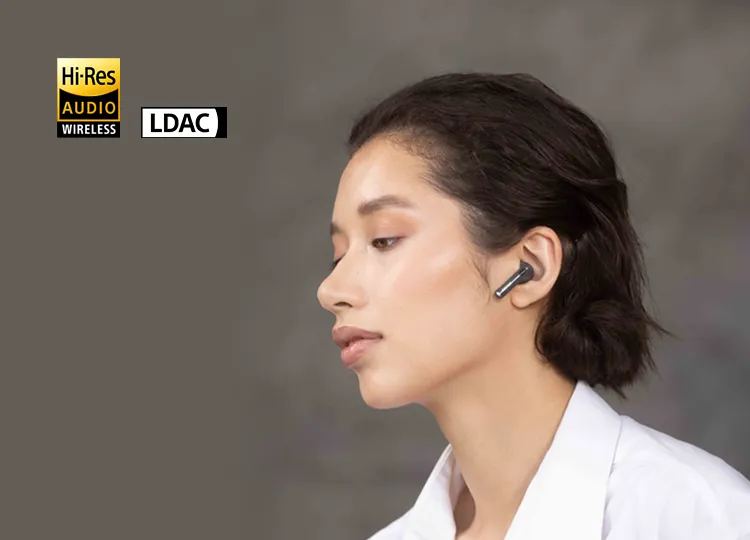 Edifier W320TN Adaptive Active Noise Cancelling TWS Earbuds (Gray) overview 6