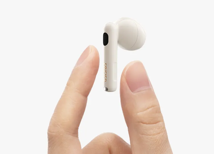 Edifier W320TN Adaptive Active Noise Cancelling TWS Earbuds (Ivory) overview 7