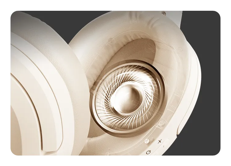 Edifier W820Nb Plus Wireless Noise Cancellation Over-Ear Headphones (Ivory) overview 10