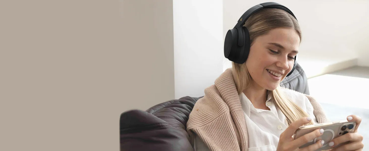 Edifier WH700NB Active Noise Cancelling Headphones (Black) overview 11
