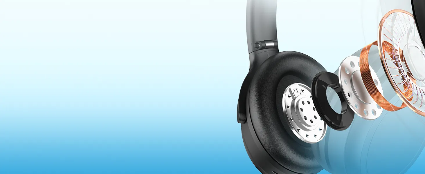 Edifier WH700NB Active Noise Cancelling Headphones (Black) overview 5