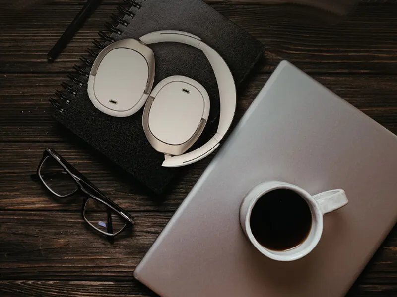 Edifier WH950NB Hybrid Active Noise Cancelling Headphones (Ivory) overview 13