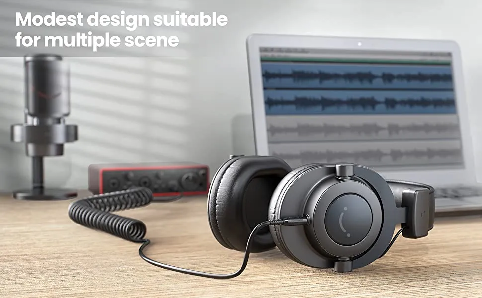 Fifine H8 Studio Monitoring Wired Headphone overview 5
