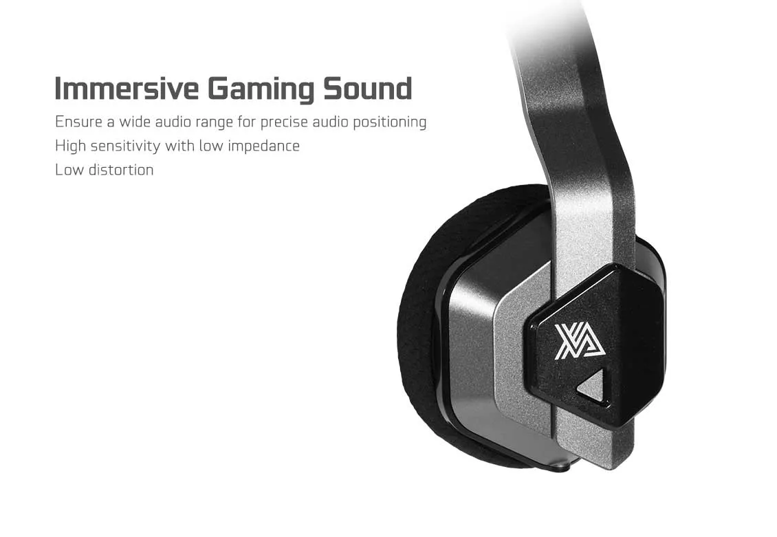 Galax Xanova Ocala XH200 7.1 Gaming Headset (Black) overview 2