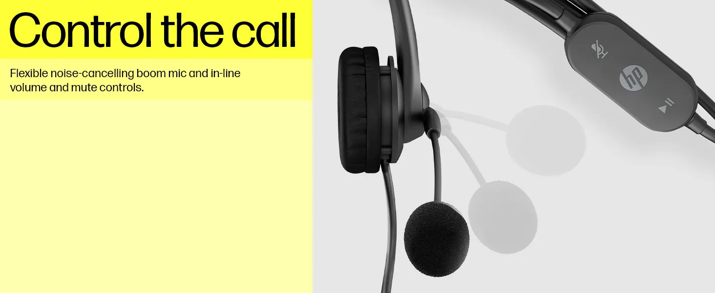 HP Stereo USB Headset G2 overview 2
