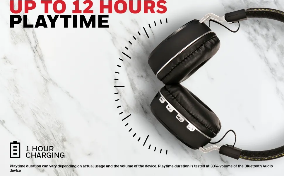 Honeywell Moxie V10 Bluetooth Wireless Headphone - Black overview 2