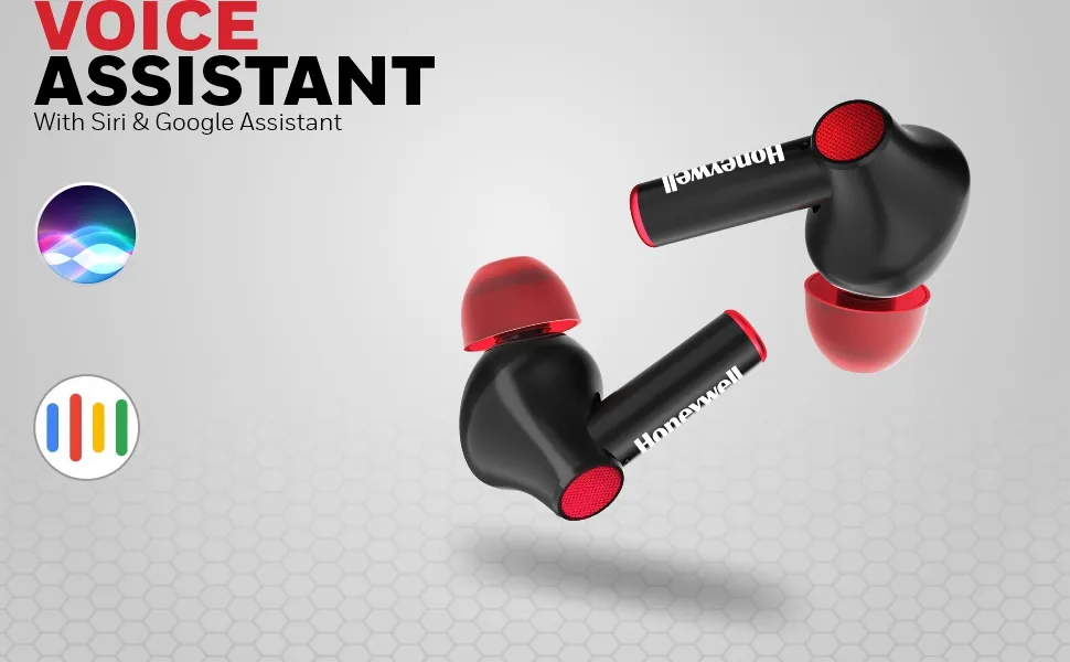 Honeywell Moxie V1000 Truly Wireless Earbuds (Black) overview 3