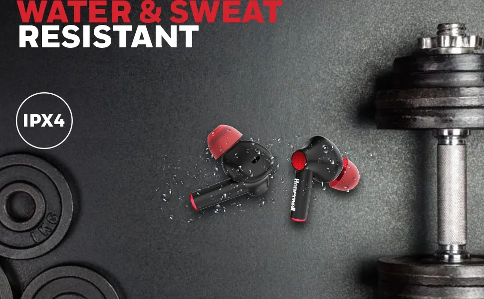 Honeywell Moxie V1000 Truly Wireless Earbuds (Black) overview 4