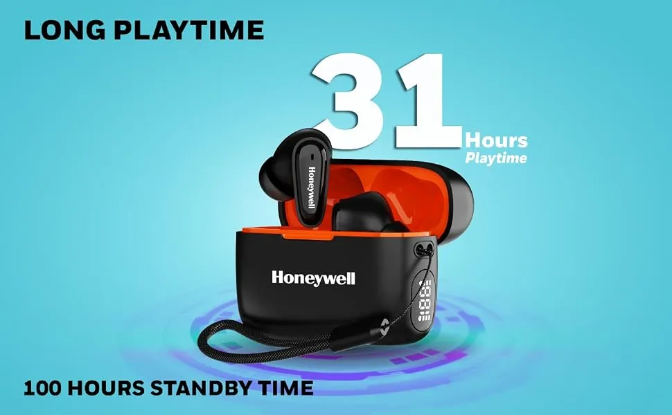 Honeywell Moxie V1100 TWS Earbuds (Black) overview 3