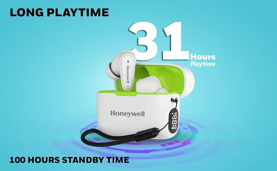 Honeywell Moxie V1100 TWS Earbuds (White) overview 3
