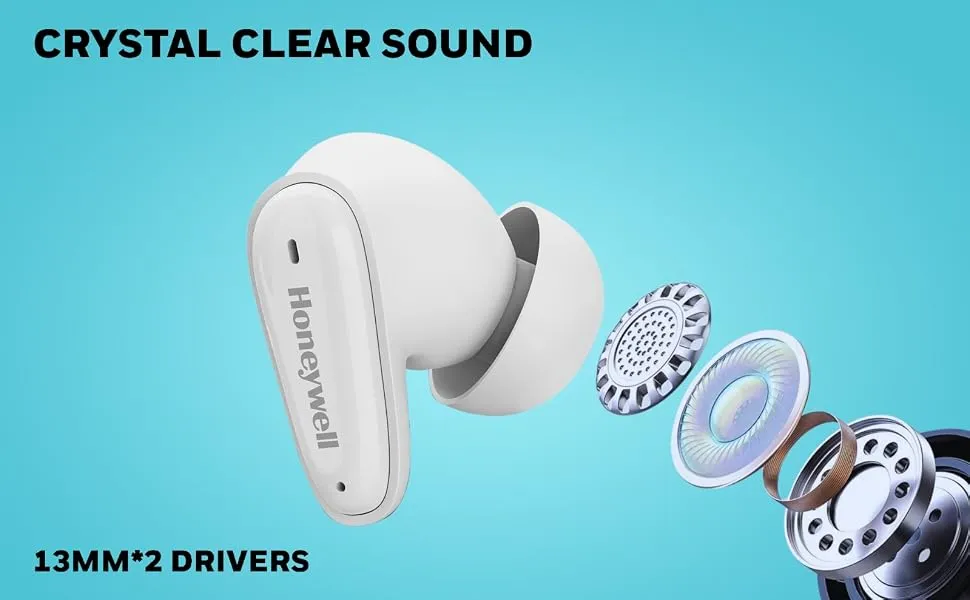 Honeywell Moxie V1100 TWS Earbuds (White) overview 4