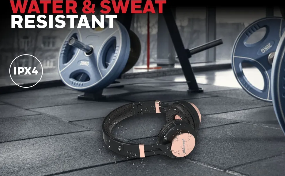 Honeywell Suono P10 Bluetooth Over Ear Headphones - Rose Gold overview 3