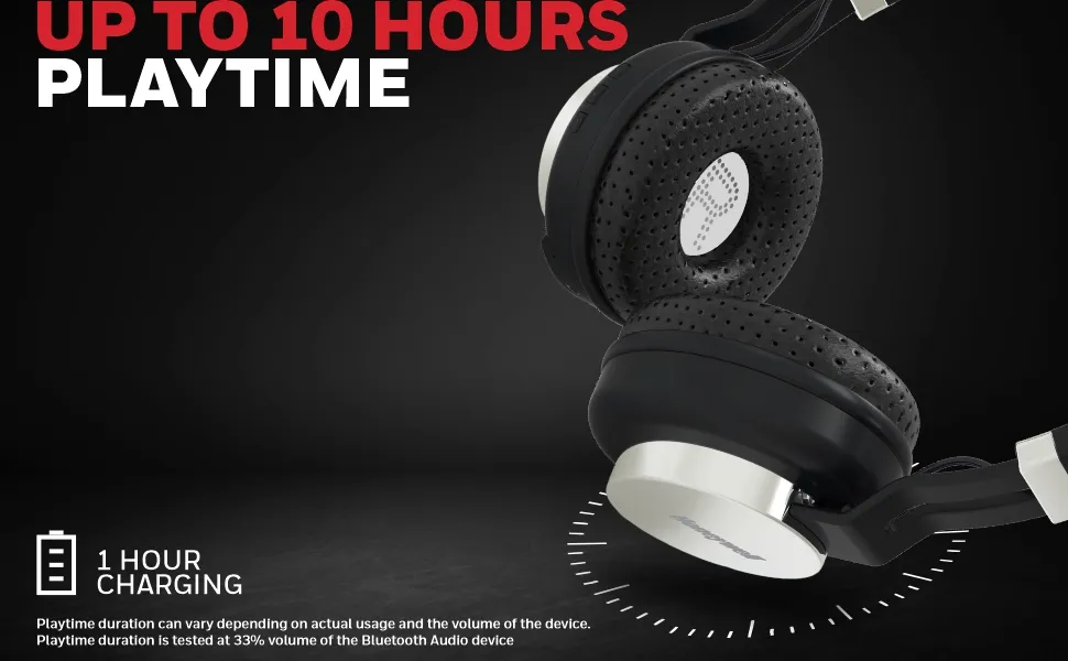 Honeywell Suono P10 Bluetooth Over Ear Headphones - Silver overview 2