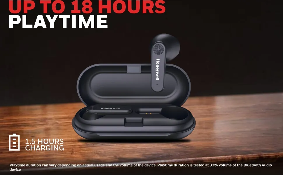 Honeywell Suono P2000 Truly Wireless Earbuds (Grey) overview 2