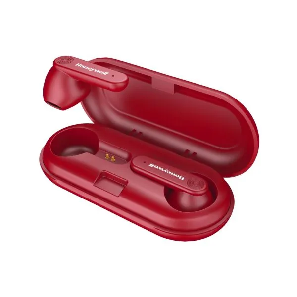 Honeywell Suono P2000 Truly Wireless Earbuds (Red)