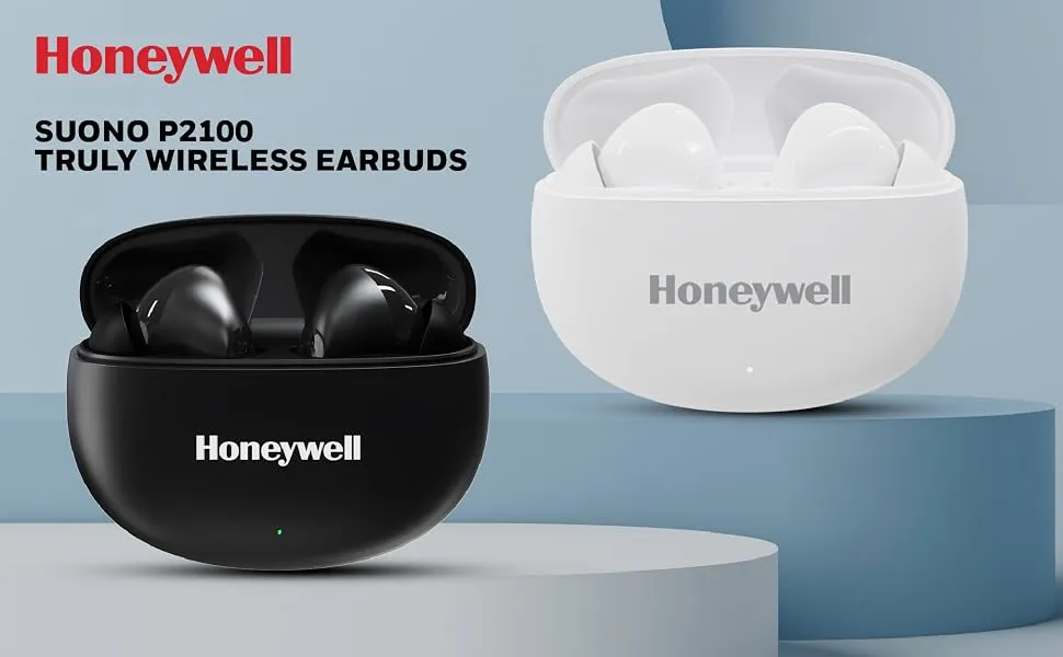 Honeywell Suono P2100 Bluetooth TWS Earbuds (Black) overview 1