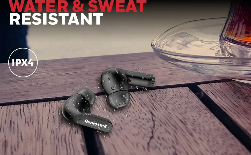Honeywell Suono P3000 Truly Wireless Earbuds (Black) overview 4