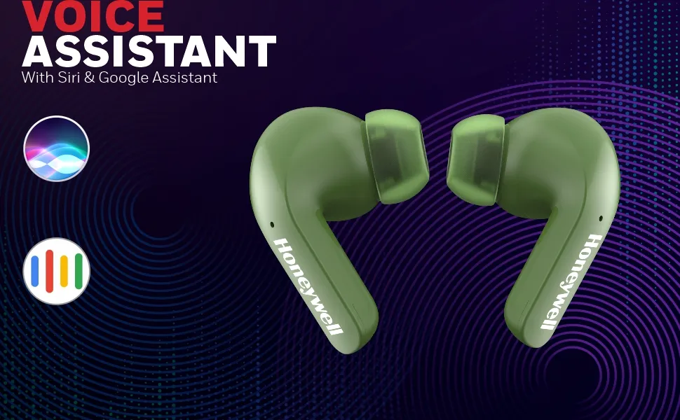 Honeywell Suono P3000 Truly Wireless Earbuds (Olive Green) overview 3