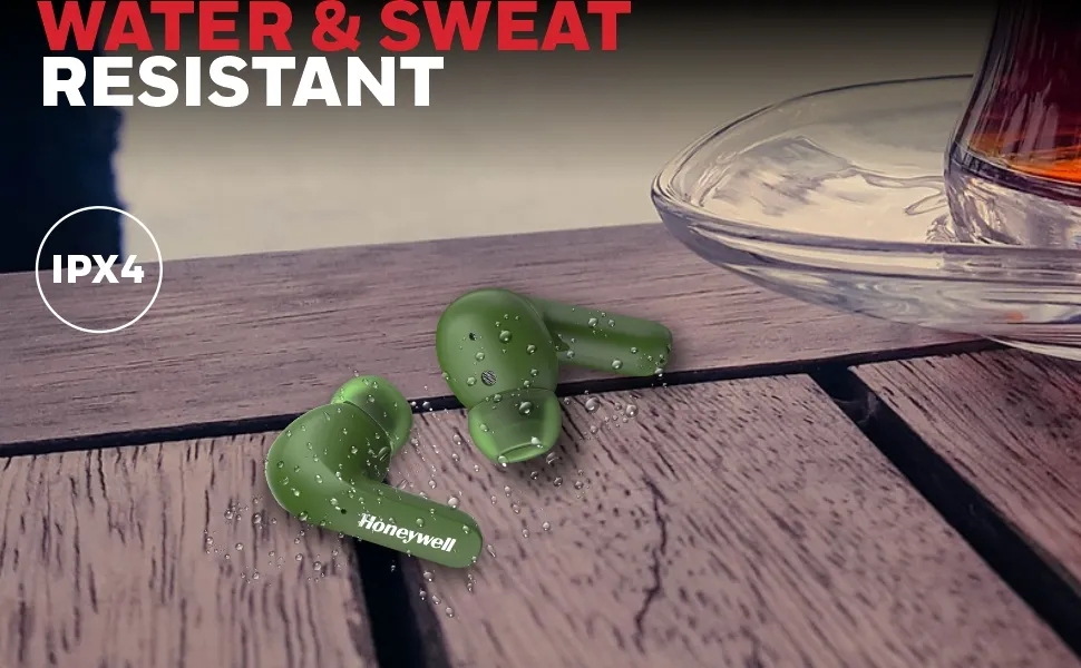 Honeywell Suono P3000 Truly Wireless Earbuds (Olive Green) overview 4