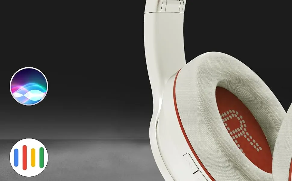 Honeywell Trueno U10 ANC Bluetooth Wireless Over Ear Headphones - Silver overview 8