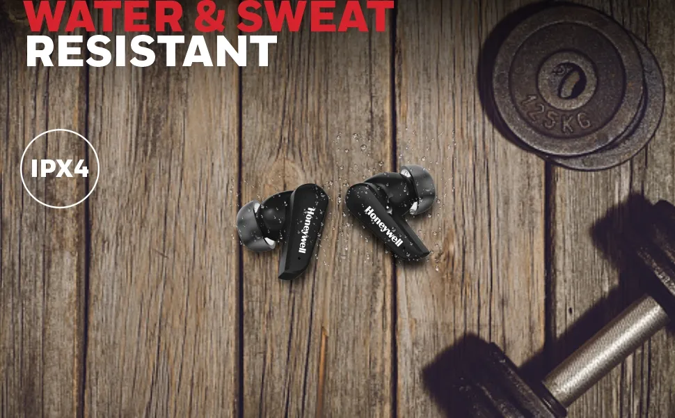 Honeywell Trueno U5000 Truly Wireless ANC Earbuds (Black) overview 3