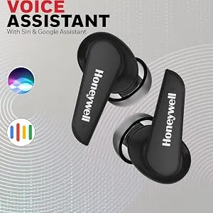 Honeywell Trueno U5000 Truly Wireless ANC Earbuds (Black) overview 4
