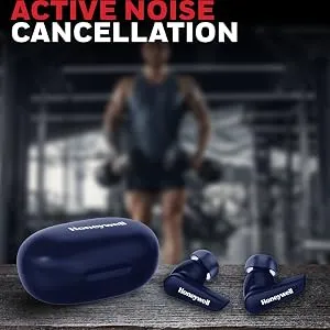 Honeywell Trueno U5000 Truly Wireless ANC Earbuds (Blue) overview 6