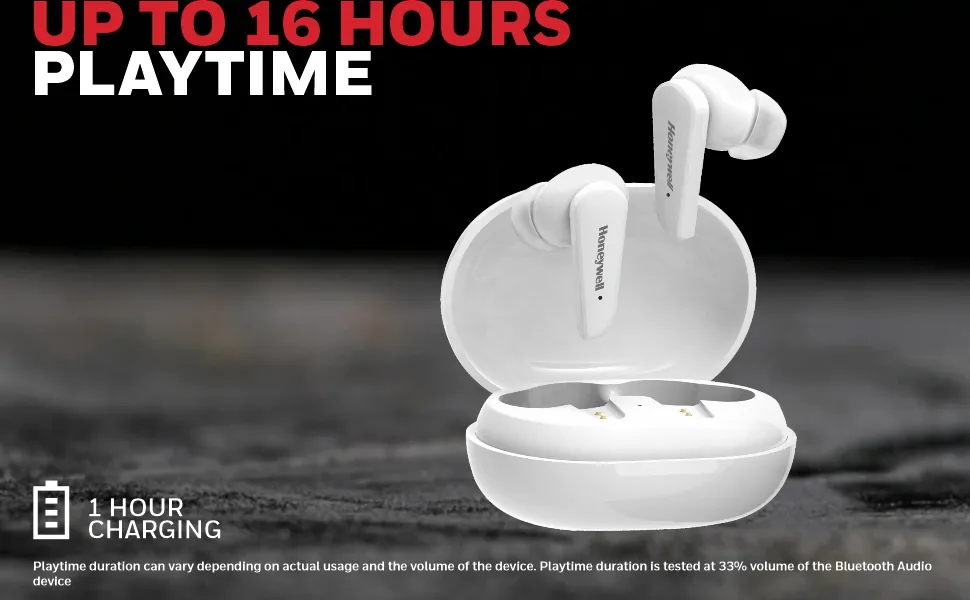 Honeywell Trueno U5000 Truly Wireless ANC Earbuds (White) overview 2