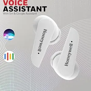 Honeywell Trueno U5000 Truly Wireless ANC Earbuds (White) overview 4